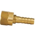 Mec 3/8 in. Female Flare Swivel x 3/8 in. Brass Hose Barb Low Pressure Adapter ME4355